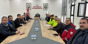 Doğanşehir Kış Tedbirleri Değerlendirme Toplantısı Gerçekleştirildi
