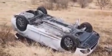 Hekimhan'da Otomobil Şarampole Yuvarlandı, 4 Yaralı
