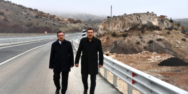 Kuluncak–Hekimhan Bağlantı Yolu Köprüsünde Çalışmalar Hızla Devam Ediyor