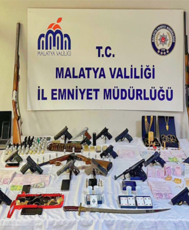 Malatya’da Yağma, Tefecilik Ve Kumar Operasyonunda 36 Şüpheli Yakalandı