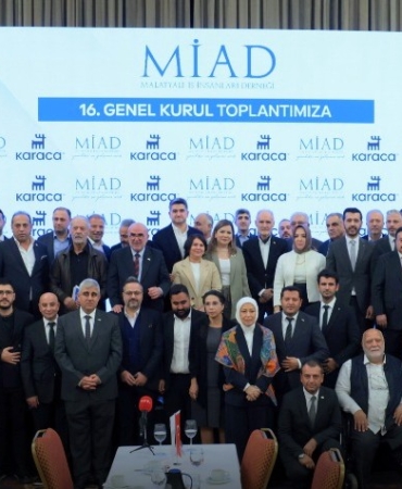 Malatyalı İş İnsanları Derneği’nin 16. Olağan Genel Kurulu Gerçekleştirildi