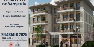 Doğanşehir Rezerv Alanında 800 Konut İçin Kura Heyecanı