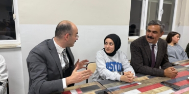Kaymakam Sungur, Fen Lisesi Pansiyonunda Öğrencilerle Bir Araya Geldi