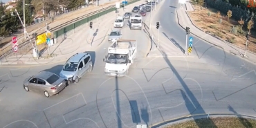 Malatya’da Beş Ayrı Trafik Kazası KGYS Kameralarına Yansıdı