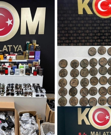 Malatya’da Kaçakçılık Operasyonu: Tarihi Eser Sikkeler Ele Geçirildi