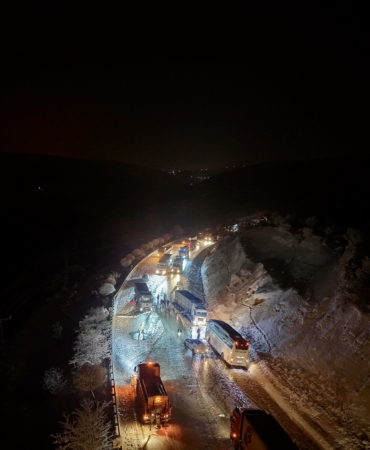 Adıyaman–Malatya Yolu Trafiğe Kapandı