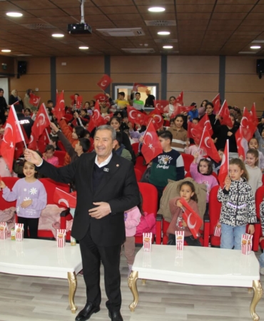 Darende’de Çocuklar Sinemayla Buluştu