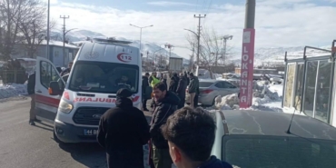 Doğanşehir’de Beton Mikseri Yayaya Çarptı
