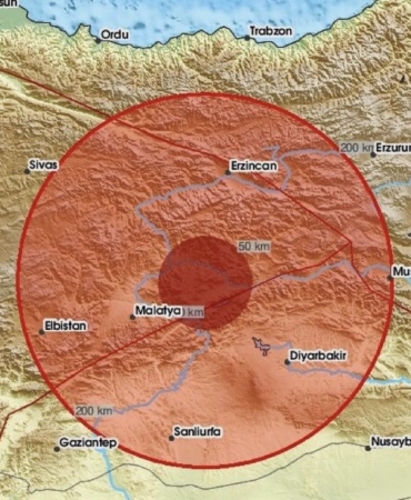Elazığ Baskil Merkezli Deprem Malatya’da Hissedildi