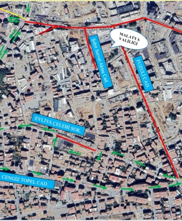 İnönü Caddesi’nde Altyapı Çalışması: Bazı Güzergâhlar Trafiğe Kapatılacak