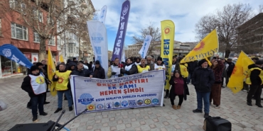 KESK’ten Ek Zam Eylemi: “Geçinemiyoruz, İnsanca Yaşam İstiyoruz”