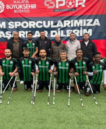 Malatya Bşb Ampute Futbol Takımı Deplasmanda Kazandı