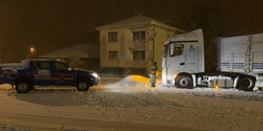Malatya–Adıyaman Karayolu’nda Yoğun Kar Yağışı