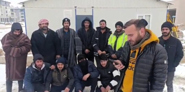 Ücretlerini alamayan TOKİ işçileri eylem başlattı