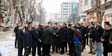 Vali Yavuz Ve Başkanlar Fuzuli Caddesi’ndeki Çalışmaları Yerinde İnceledi