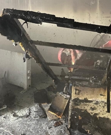 Yeşilyurt’ta Konteyner Yangını: Maddi Hasar Oluştu