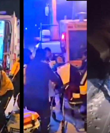 Zorlu Kış Şartlarında 9 Aylık Doğum: Anne Ve Bebek Kepçe Yardımıyla Kurtarıldı