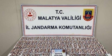 Battalgazi’de Sentetik Ecza Operasyonu: 1 Gözaltı