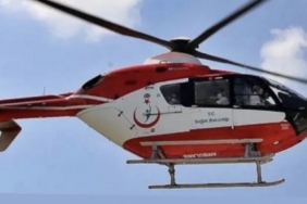 Darende’de Kalp Krizi Geçiren Hasta Helikopter Ambulansla Sevk Edildi