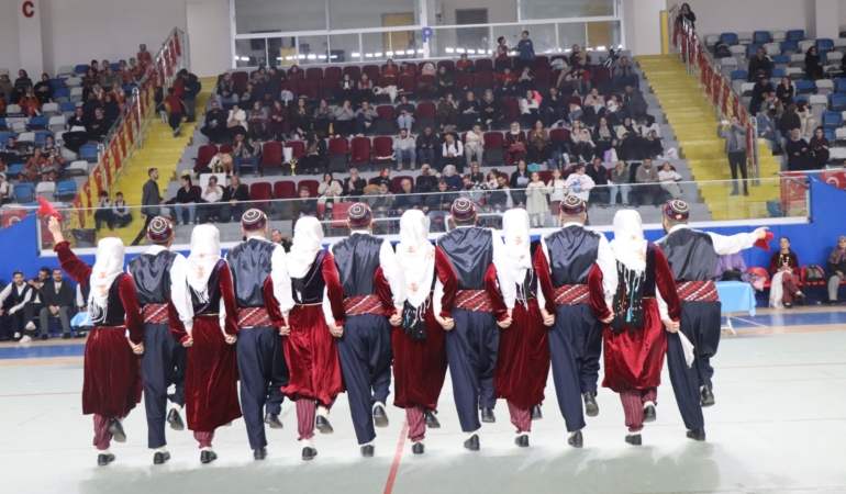 Halk Oyunları İl Birinciliği Müsabakaları Tamamlandı