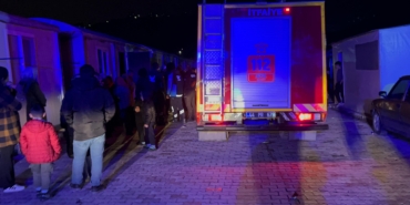 Konteyner Kentte Çıkan Yangın Paniğe Neden Oldu