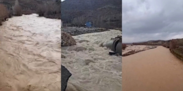 Malatya’da Yağışlar Sonrası Dereler Coştu, Su Kaynakları Yeniden Canlandı