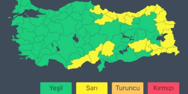 Meteoroloji’den Kuvvetli Yağış ve Fırtına Uyarısı