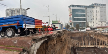 Salköprü Mahallesi’nde Yerinde Dönüşüm İnşaatında Çökme