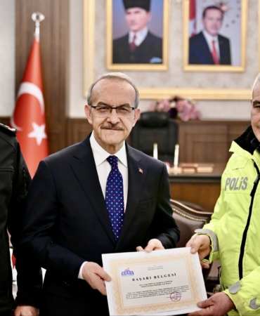 TFF’den Malatya’da Görevli Polis Memuru Cengiz Yiğit’e Sosyal Sorumluluk Ödülü