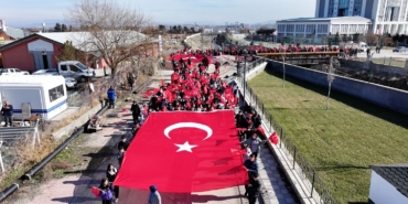 “Tek Bayrak, Tek Vatan” Gençlik Bayrak Yürüyüşü’nde Gurur Dolu Anlar Yaşandı