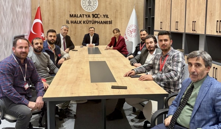 Türk Kültür Sanat Sen Heyeti Malatya’da Kurum Ziyaretlerinde Bulundu