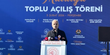 Ulaştırma Ve Altyapı Bakanı Uraloğlu’ndan Malatya’ya 3 Projenin Toplu Açılışı
