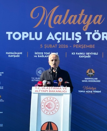 Ulaştırma Ve Altyapı Bakanı Uraloğlu’ndan Malatya’ya 3 Projenin Toplu Açılışı