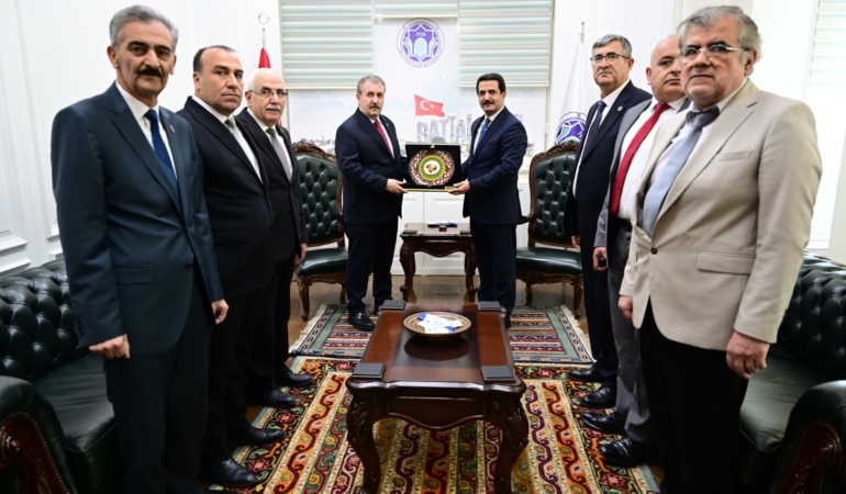 BBP Genel Başkanı Mustafa Destici’den Başkan Taşkın’a Ziyaret