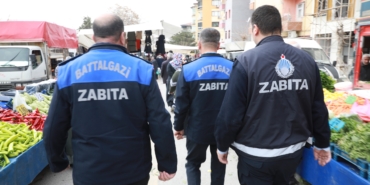 Battalgazi’de Semt Pazarlarına Zabıta Denetimi