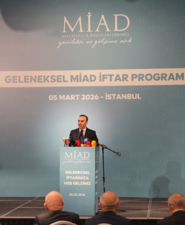 MİAD’ın Geleneksel İftar Programına Bakan Kacır Katıldı