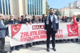 Saadet Partisi’nden Kernek Meydanı’nda Zulme Tepki
