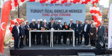 Turgut Özal Gençlik Merkezi'nin Temeli Atma Töreni Gerçekleştirildi