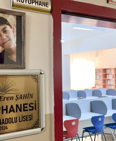 Depremde Ölen İbrahim Eren Şahin’in Adı Kütüphanede Yaşatılacak