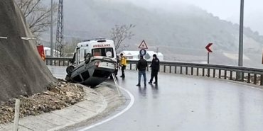 Doğanşehir’de Otomobil Takla Attı: 5 Kişi Yaralandı