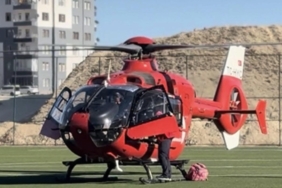 Kalp Krizi Geçiren Hasta Helikopter Ambulansla Malatya’ya Sevk Edildi