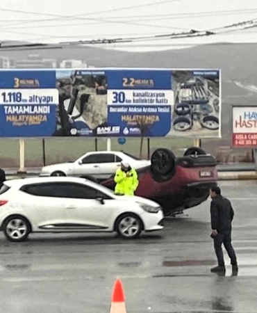 Malatya’da İki Ayrı Trafik Kazası: 3 Kişi Yaralandı