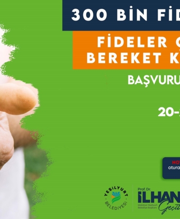 Yeşilyurt Belediyesi 300 Bin Adet Fide Dağıtımı Yapacak