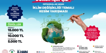 Yeşilyurt Belediyesi’nden Öğrencilere “Dünya İçin Çiz” Yarışması