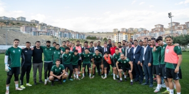Başkan Er’den Final Öncesi Moral Ziyareti