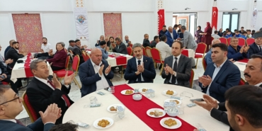 Darende’de Bayramlaşma Programında Birlik Mesajları Verildi