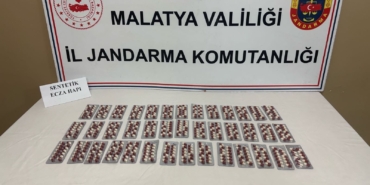 Malatya’da Uyuşturucu Operasyonu: 550 Hap Ele Geçirildi