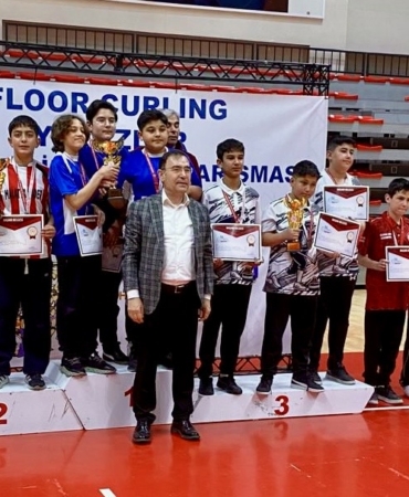 Malatya’ya Floor Curling Gururu: Türkiye İkincisi Oldular