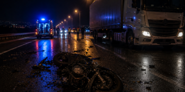 Tırla Çarpışan Motosikletin Sürücüsü Hayatını Kaybetti