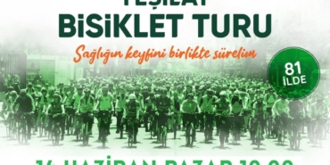 13. Geleneksel Yeşilay Bisiklet Turu 14 Haziran’da Düzenlenecek